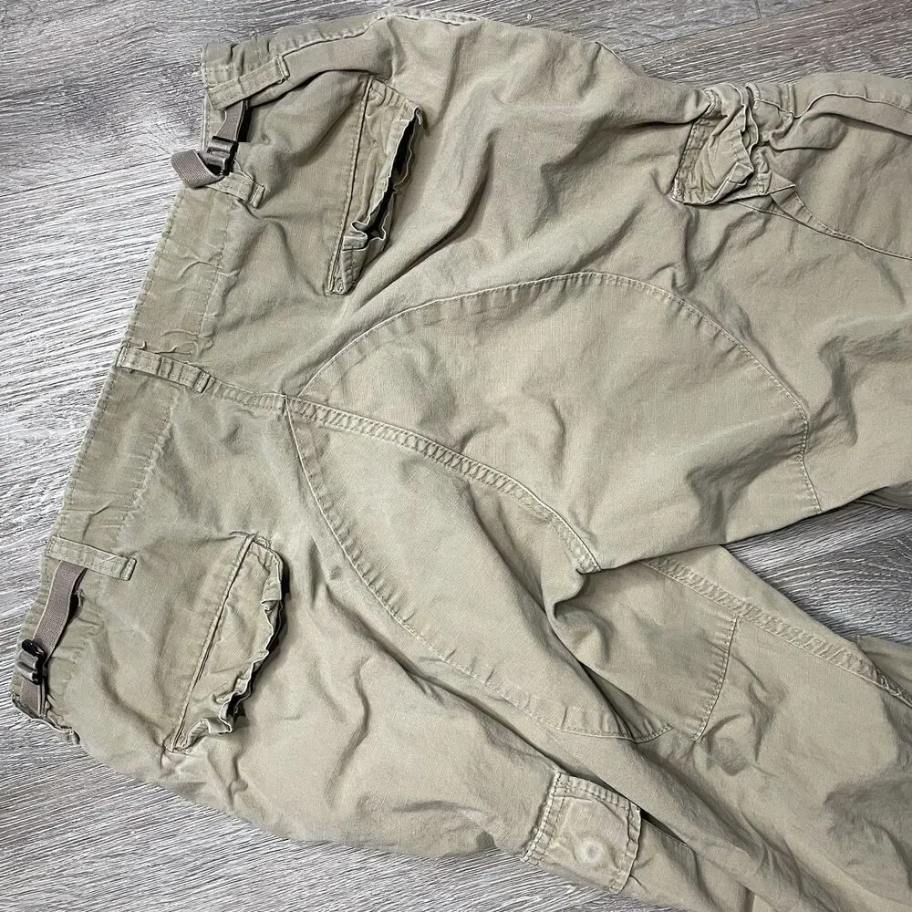 Combat Trousers Tactical Pants Mens Large Long  Desert Military Cargo Baggy